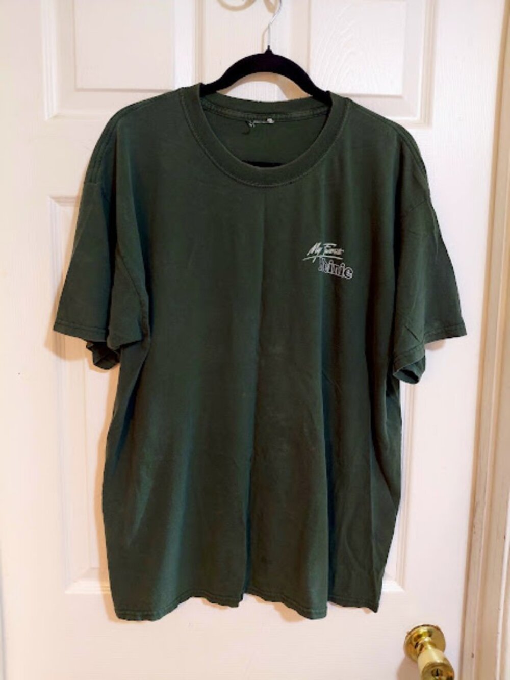 Vintage Y2K Green Heineken Beer "My Favorite Heinie" Pin-Up Babe Graphic T-Shirt